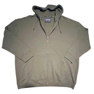 Dixxon Flannel Co Green Full Zip Hooded Sweatshirt‎ Hoodie NWOT 4X